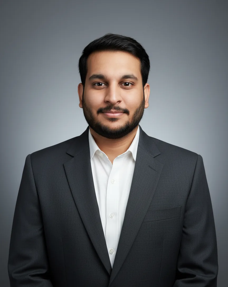Hardik Ajmeriya, full-stack developer and cloud engineer